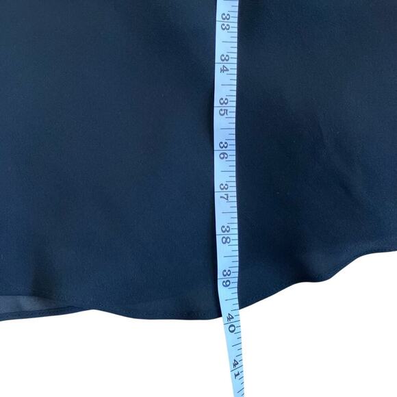 Ann Taylor 100% Silk Y2K Babydoll Prom Dress Midi Spaghetti Straps Beaded Flowy - Picture 15 of 16